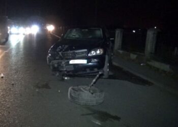 Accident on the Elbasan-Peqin road axis, two drivers injured