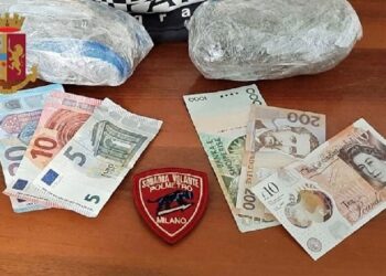 Caught with cannabis in the metro, the young Albanian is arrested in Milan