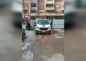 He was caught transporting 3 illegal immigrants, handcuffed to a young man in Korça