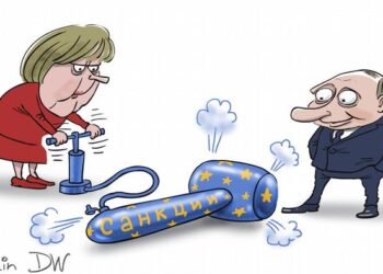 Russia has threatened repercussions following EU sanctions