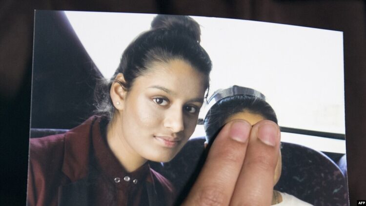 The British woman who went to Syria is not allowed to return