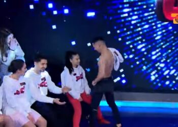 Violation of the rules and inappropriate gestures, the competitor is excluded from Just Dance.