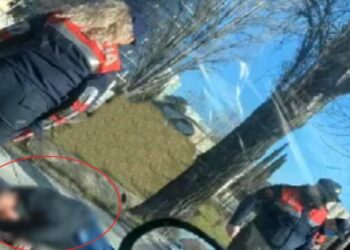 Murder of Behar Sofia / The author in a hood and anticovid mask walked away, then used a bicycle to escape in the direction of…