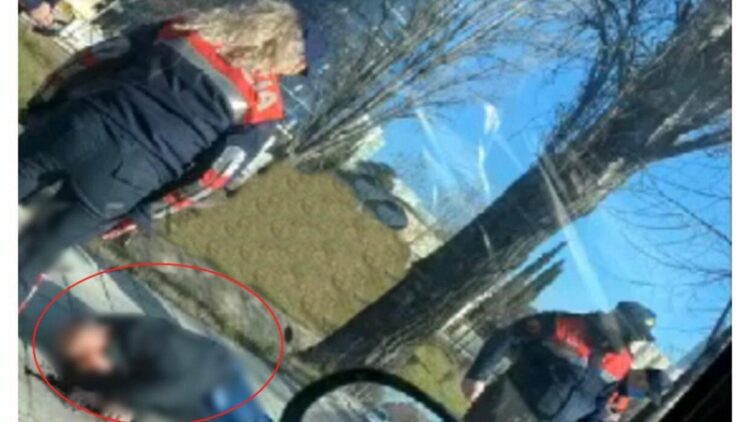 Murder of Behar Sofia / The author in a hood and anticovid mask walked away, then used a bicycle to escape in the direction of…