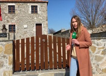 Fishta House, closed / Restored but no one can visit it