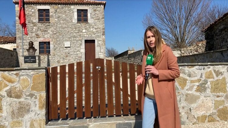 Fishta House, closed / Restored but no one can visit it