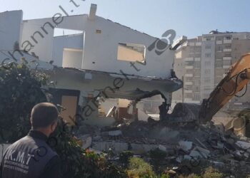 IKMT demolishes 7 buildings in the Great Ring Road