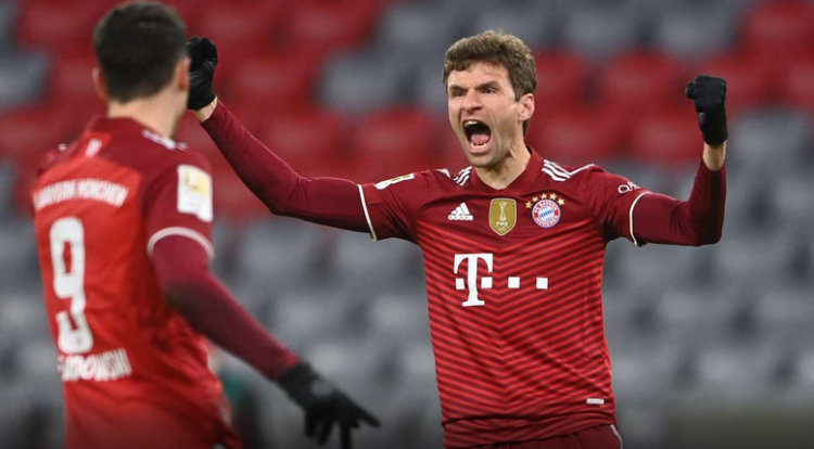 Muller goal in the 400th game, Bayern closes the year perfectly