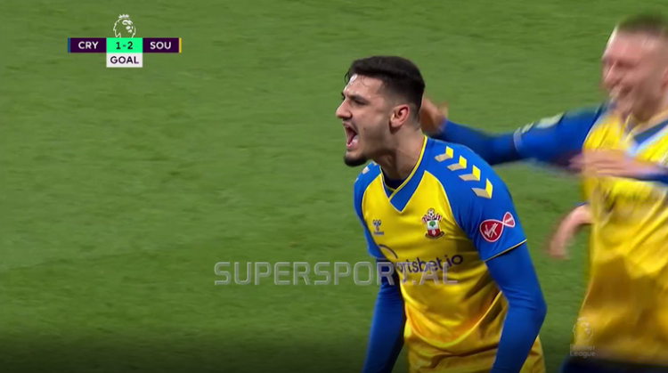 Broja turns into a hero for Southampton, the striker realizes from a distance