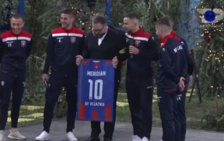 Meridian opens the Pandora’s box, receives the special gift from the Vllaznia players