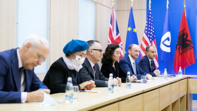 Top Channel reveals the details from Basha’s meeting with the ambassadors