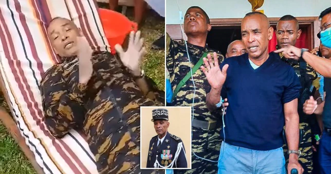 57-year-old general survives helicopter crash, then swims for 12 hours to escape (photos)