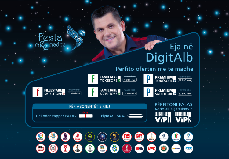 DigitAlb Great Offer, super discounted price and gift decoder