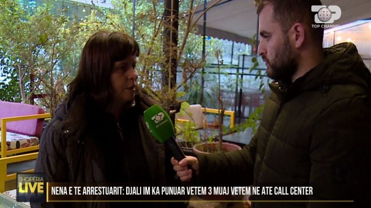 “He worked for a living” / The mother of one of the 35 arrested for fraud in the “Call Center”
