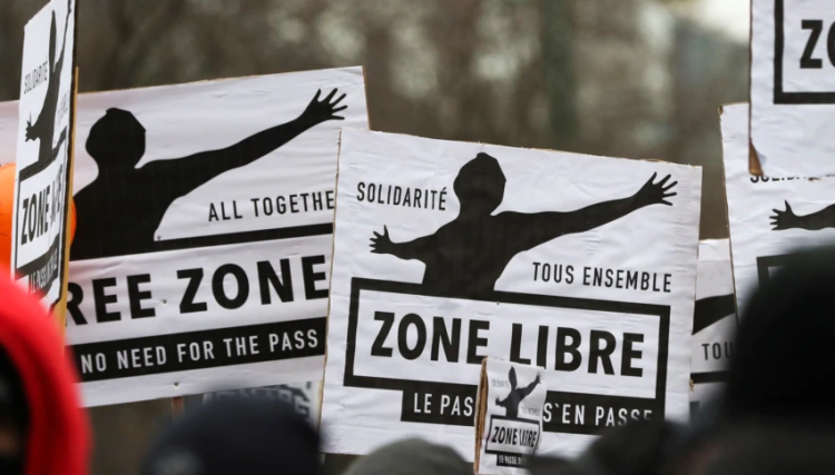 Protests in several European capitals against restrictive measures