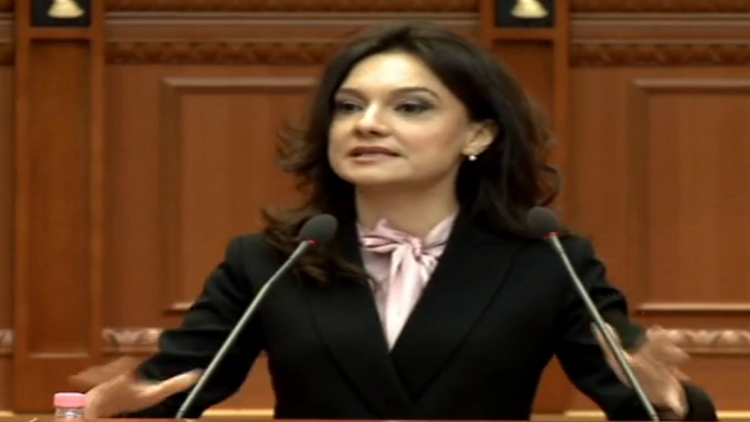 Successive tensions and debates in the assembly / Spiropali-Basha: Check the language that you have left it at all!