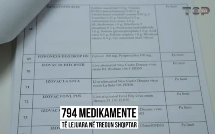 Top Story / Veterinary drugs from third world countries invade Albania