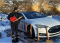 Angry owner blows up Tesla over battery replacement cost (VIDEO)