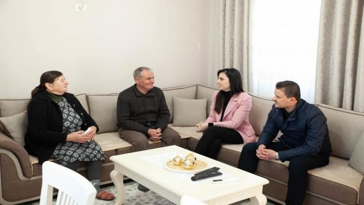 Five families in Ishëm move into new housing after the November 26 earthquake
