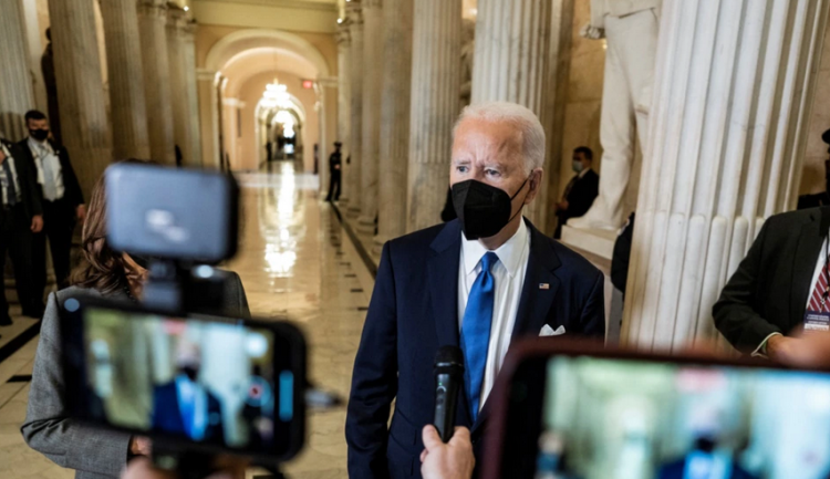 Biden: We are on the right track in the fight against the pandemic