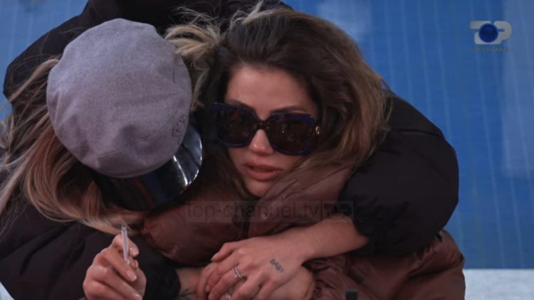 “When I came back I found her old” / Arjola cries for her mother, Beatrix comforts her