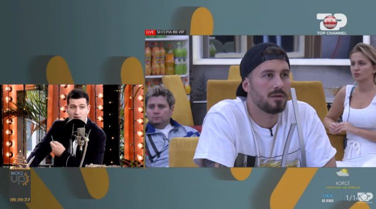 Interview by Big Brother residents, Arbër Hajdari reveals plans to get married.  Donald tries to corrupt him