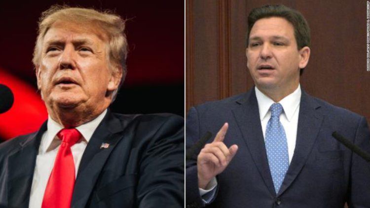 Trump vs. De Santis / Former president attacks another Republican candidate for the White House