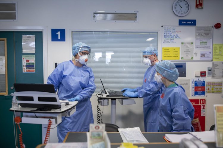 The UK faces shortages of hospital staff