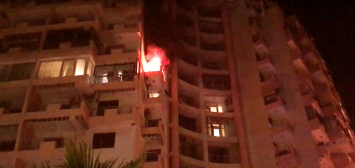 Tirana / The apartment on the 4th floor of the building catches fire, the police give the details