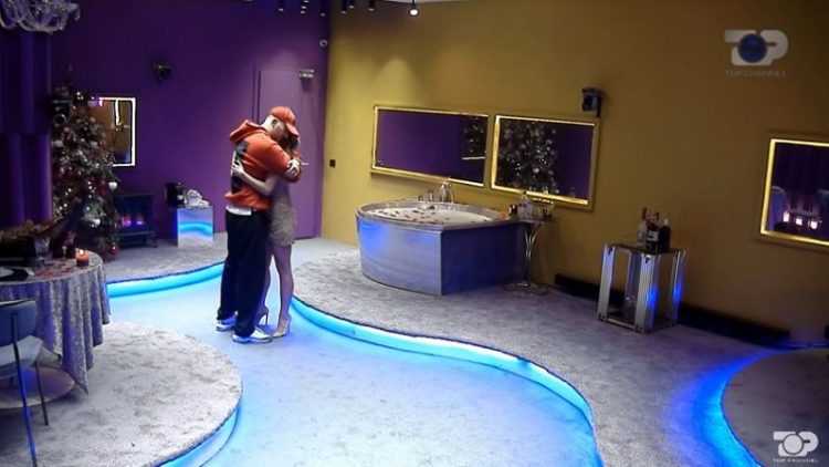 Donald and Beatrix dance embracing in the suite, there is no lack of passionate kisses
