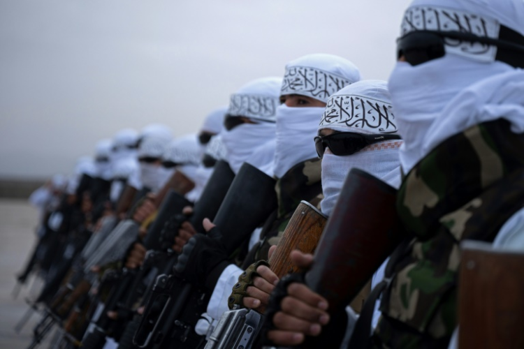 Taliban hold military parade in northern Afghanistan after protests (photos)