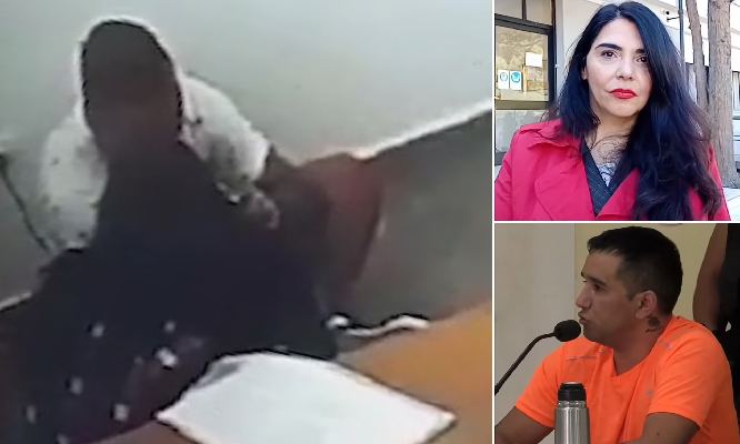 Judge caught kissing murderous prisoner as she tries to save him from life imprisonment (VIDEO)