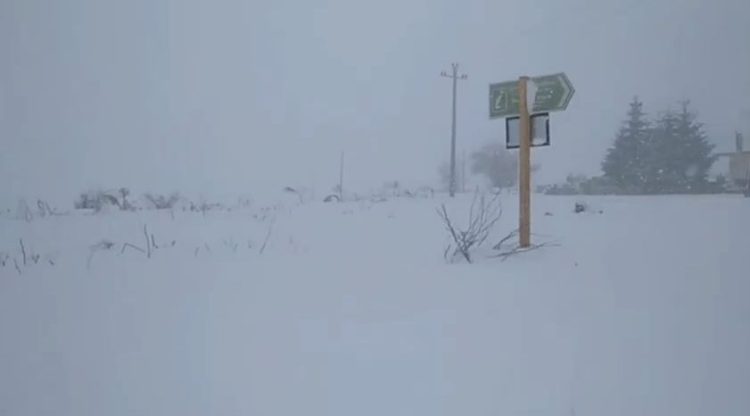 The snowfall starts in Librazhd, the thickness reaches 20 cm. Warning for drivers circulating in the afternoon