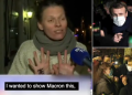 Protester offends French President Macron after his comment ‘I will infuriate the unvaccinated’ (photo-video)
