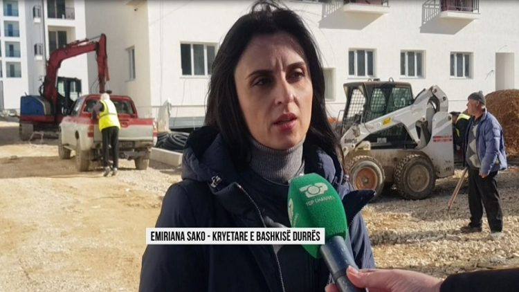New house for 226 families / Durrës, in Manza the construction of 9 buildings is being completed