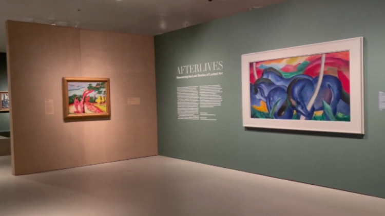 Masterpieces stolen by the Nazis are on display at the Jewish Museum in New York