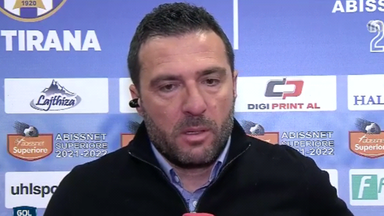 Shehi: I have the best midfield in Albania, which did not work today