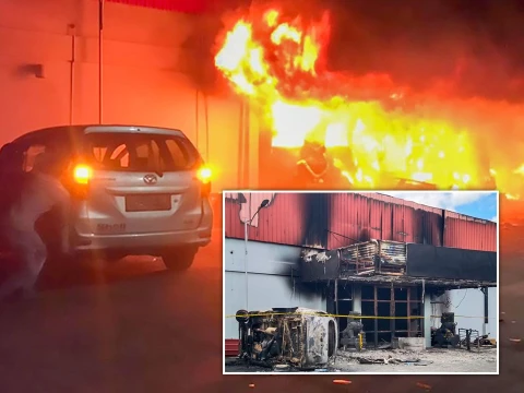 19 dead in mass fire at disco after gangs clash with Molotov cocktails (photos)