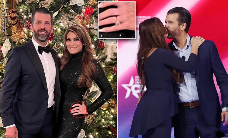 Former President Trump’s son gets engaged to Fox News reporter Kimberly displays 8-carat diamond after proposal (photo gallery)