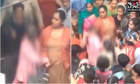 Rape victim smeared with soot and embarrassed by crowds in India after teen’s rejection of marriage (severe images)