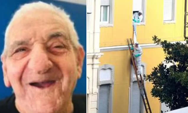 Italian dies escaping from care home tied with sheets (photos)