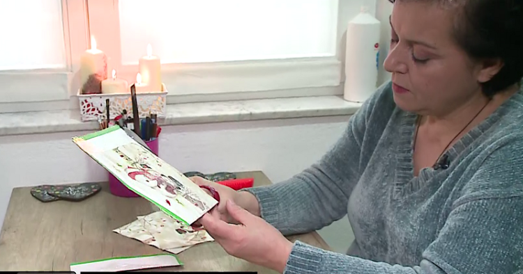 Art with recycling / The story of Monika Spahivogli who found salvation in art