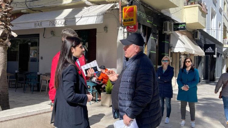 Sako with the residents in Durrës: Our focus is on the economy and the empowerment of businesses