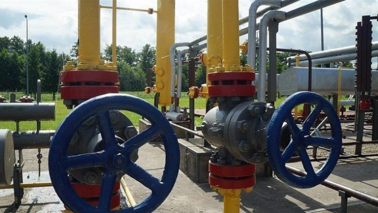 Gas reserves in European storage facilities are falling