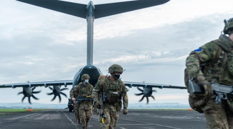 The UK will send 350 troops to Poland amid rising tensions with Russia