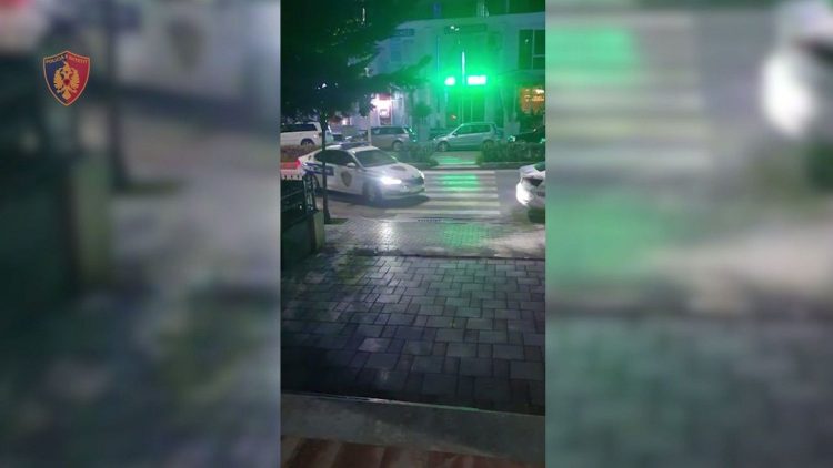 The 38-year-old was arrested, he threatened the police that he would shoot them with a firearm