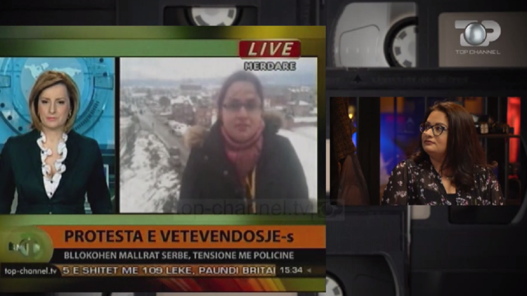 “I got up and could not speak anymore”!  Journalist tells how the snowstorm caught her while she was reporting ‘live’