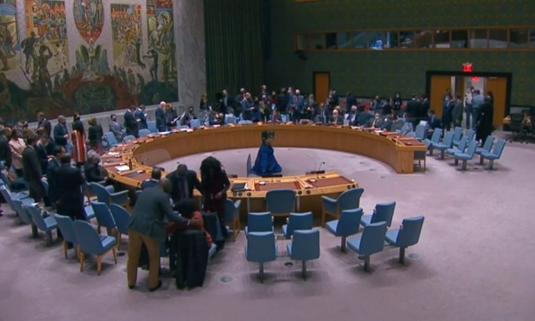 US-Albania resolution calls for military intervention / Russia vetoes