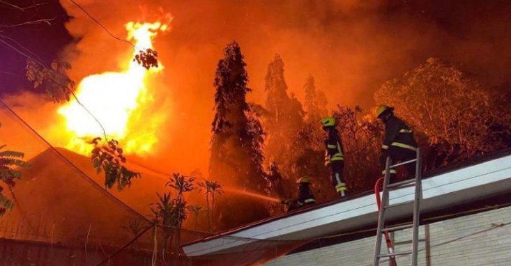 Russian embassy in Philippines burnt down, no casualties
