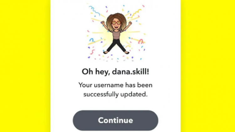 Snapchat will allow you to change your account name soon